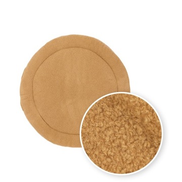 Meyco Baby Bouclé okrągły materacyk - toffee - 95cm