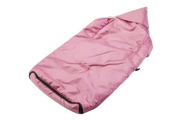 Зимний утепленный спальник для санок с чехлом для коляски, РОЗОВЫЙ