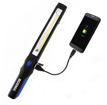 LAMPA WARSZTATOWA LED COB 250LM Z POWER BANKIEM
