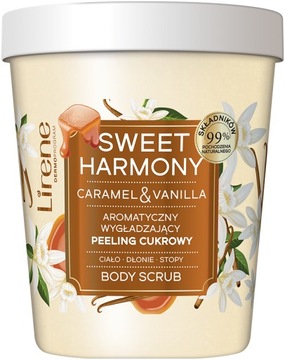 LIRENE SWEET HARMONY AROMATYCZNY WYGŁADZAJĄCY PEELING CUKROWY 200 g