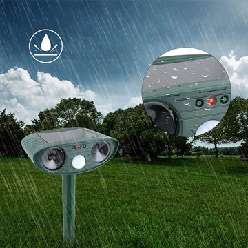 ОТПУСКАТЕЛЬ ПТИЦ, КОШЕК, ЖИВОТНЫХ, СОБАК, КАБАНОВ 7в1 СОЛНЕЧНЫЙ с ДАТЧИКОМ ДВИЖЕНИЯ