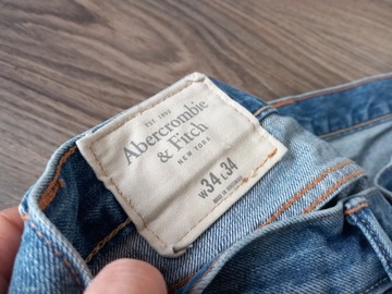 ABERCROMBIE&FITCH-SUPER SPODNIE 34/34 K3