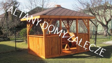 altana drewniana ogrodowa altanki altany altanka z drewna ogrodowe