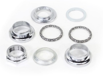 ŁOŻYSKO GŁÓWKI RAMY ZESTAW WIANKI MISKI KIEROWNICY ROMET KOMPLET