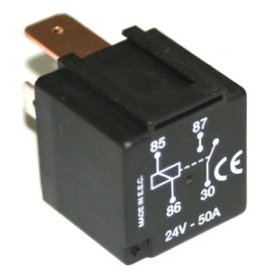 PRZEKAŹNIK MAŁOGABARYTOWY 50A 24V