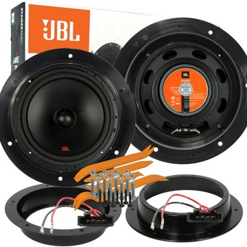 JBL STAGE2 GŁOŚNIKI BASOWE SKODA SUPERB 2 PRZÓ TYŁ