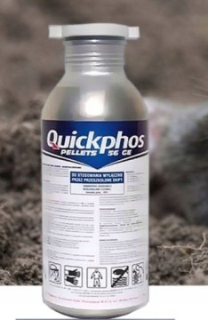Quickphos 56GE — гранулы для борьбы с кротами в саду