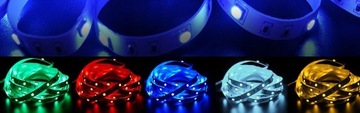 Taśma LED 15m RGB 5050 Bluetooth Pilot Aplikacja Zestaw Ledy SMD 30led/m