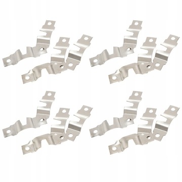 Металлическая вешалка для одежды с двойным отверстием 250 шт.