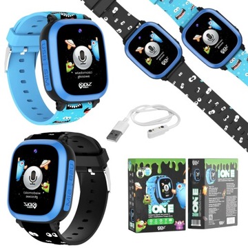 SMARTWATCH DZIECIĘCY KiDiZ One niebieski +GRATIS PONADCZASOWI_PL