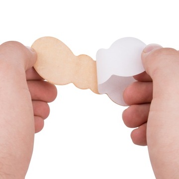 ПОРЕНОВАЯ КЕПКА НА ПЯТКУ наклеивается на большую обувь.