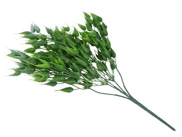 ИСКУССТВЕННЫЕ ЦВЕТЫ РАСТЕНИЯ БУКЕТ ПЛОТНЫЕ КРЕМОВЫЕ ЛИСТЬЯ