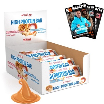 ACTIVLAB HIGH PROTEIN BAR BIAŁKO BEZ CUKRU BOX