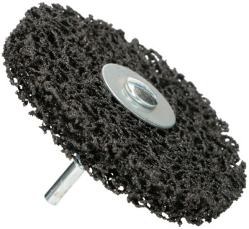 ДИСК ТВЕРДЫЙ НЕТКАНЫЙ ШЛИФОВАЛЬНЫЙ НА ХВОСТОВИКЕ 100ММ 5ШТ.