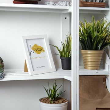 ФОТОРАМКА РАМА ДЛЯ ПОСТЕРА НА НОЖКЕ 13Х18 СМ БЕЛАЯ