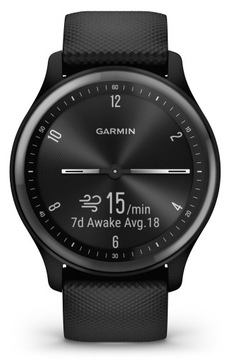 Умные часы Garmin Vívomove Sport, черные