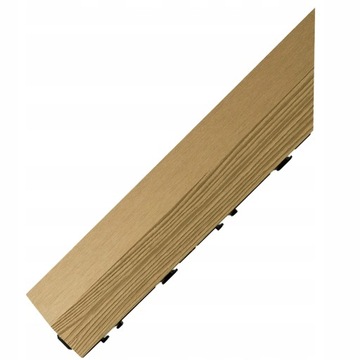 Podest Tarasowy Narożny Lewy 3D Miodowy Teak