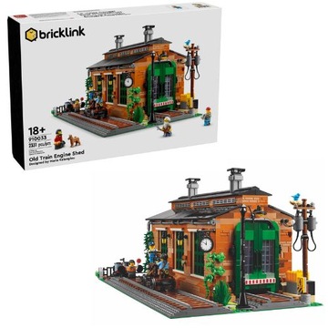 Klocki LEGO BrickLink Designer Program 910033 Stara lokomotywowania MISB