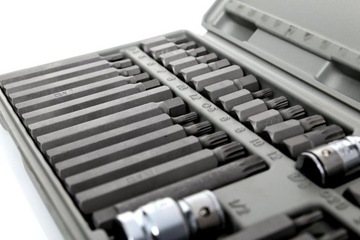 НАБОР БИТ IMBUS HEX TORX SPLINE 40 EL. ЧЕХОЛ ДЛЯ КЛЮЧЕЙ CR-V KD10219