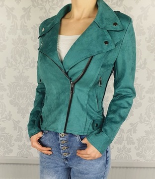 #КУРТКА-РАДИАТОР ЖЕНСКАЯ ЗАМШЕВАЯ - МОЛНИИ - ZARKA