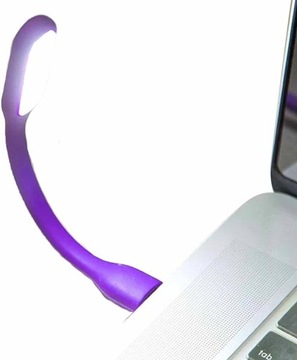 СИЛИКОНОВАЯ USB ЛАМПА ДЛЯ НОУТБУКА СВЕТОДИОДНАЯ МОЩНЫЕ ЦВЕТА МИНИ ГИБКАЯ
