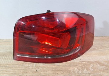 AUDI A3 8P LIFT 3D LAMPA PRAWA PRAWY TYŁ TYLNA