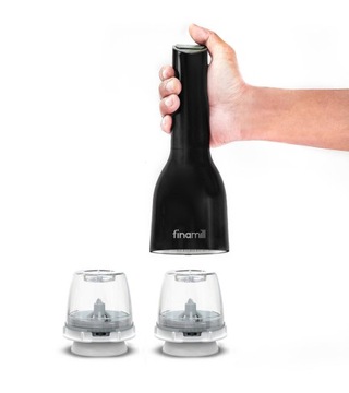 Młynek do przypraw FINAMILL Battery Czarny