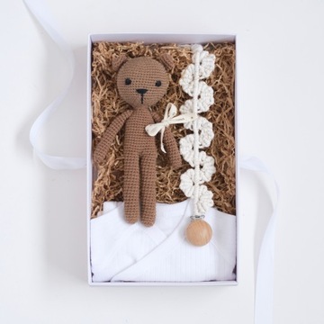 ПОДАРОК ​​ДЕТСКАЯ ДУШЕВАЯ КОРОБКА КРЕЩЕНИЕ ДЛЯ НОВОРОЖДЕННОГО ПОДГРУЖКА LAYETTE