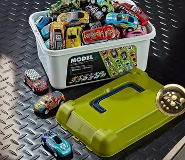 НАБОР ПРУЖИН С ПРИВОДОМ В КОРЗИНЕ АВТОМОБИЛЯ, 40 ШТ.