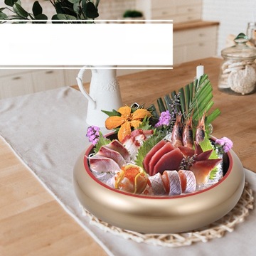 ВЕДРО ДЛЯ СУШИ ЗОЛОТОЙ ДЕКОР 2 ШТ.