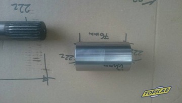 ZF TULEJKA Z MOSTU AP-R 4472301017