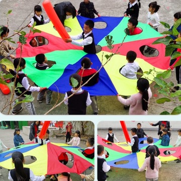 АНИМАЦИЯ ШАРФ С ОТВЕРСТИЯМИ 3м + ШАРЫ С НАСОСОМ