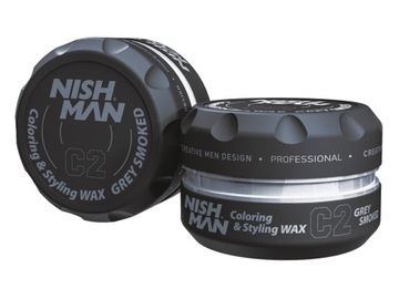 NISHMAN POMADA C2 KOLORYZUJĄCA SZARY hair coloring
