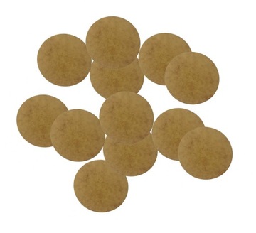 Podstawka okrągła 60mm podstawki 60 mm bases MDF/HDF 12szt.