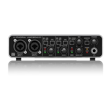 Behringer UMC 204 HD Interfejs USB