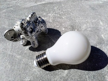 МОЛОЧНАЯ ЛАМПОЧКА A60 СВЕТОДИОД НА НИТИ EDISON 6W E27