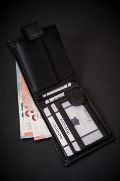 Skórzany portfel męski z systemem RFID Always Wild