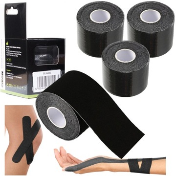 3x TEJPY Plastry kinesio kinesiotaping tape CIRON 5m TAŚMA kinezjologiczna