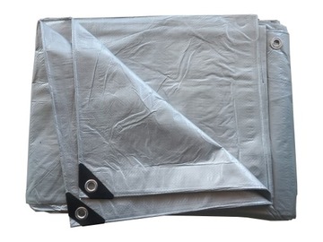 Plandeka 10x10 srebrna 110g/m2 plandeki