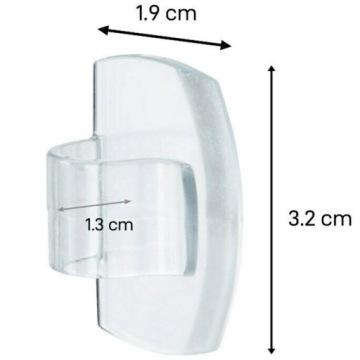 COMMAND Самоклеящиеся крючки Внешние зажимы 8