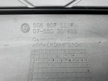 DIFUZOR SPOILER NÁRAZNÍKU VW GOLF VII GTI ORIGINÁLNÍ IDEÁLNÍ