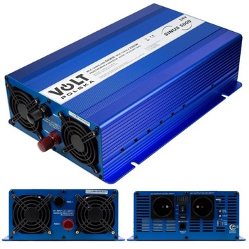PRZETWORNICA NAPIĘCIA VOLT SINUS ECO 24V 230V 5000W (2500/5000W)