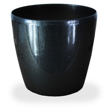 DONICZKA kolory POŁYSK donica OSŁONKA ziemia 15 cm