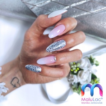 Набор для ногтей Malulac, гелевые кончики для ногтей с лампой