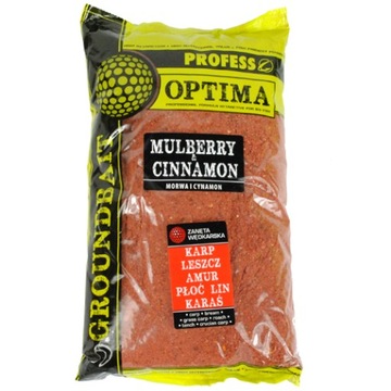 Zanęta wędkarska PROFESS OPTIMA 1kg MORWA CYNAMON