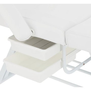 Косметическое кресло с ящиком для мусора белая кровать татуировка татуировки