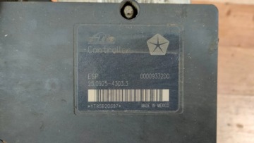 JEEP GRAND CHEROKEE 5-10 WK НАСОС АБС P52089351AF