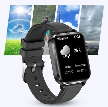 ЧАСЫ SMARTWATCH ФУНКЦИЯ ИЗМЕРЕНИЯ ТЕМПЕРАТУРЫ САХАРА ГЛЮКОЗЫ ТЕЛА 3 ПОЛОСКИ