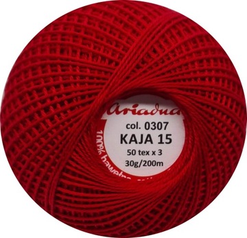 KORDONEK KAJA 15 KOL. 307 CZERWONY