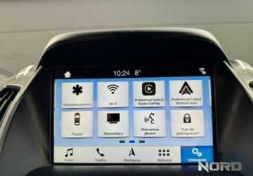 Ford Kuga II SUV 2.0 TDCi 150KM 2016 Ford Kuga Bezwypadkowy, 4x4, FV23, Vignale, KredytowanieLeasing, gwarancja, zdjęcie 33